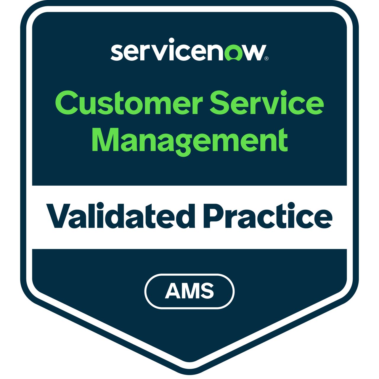 ServiceNow Customer Service Management Validated Practice, AMS